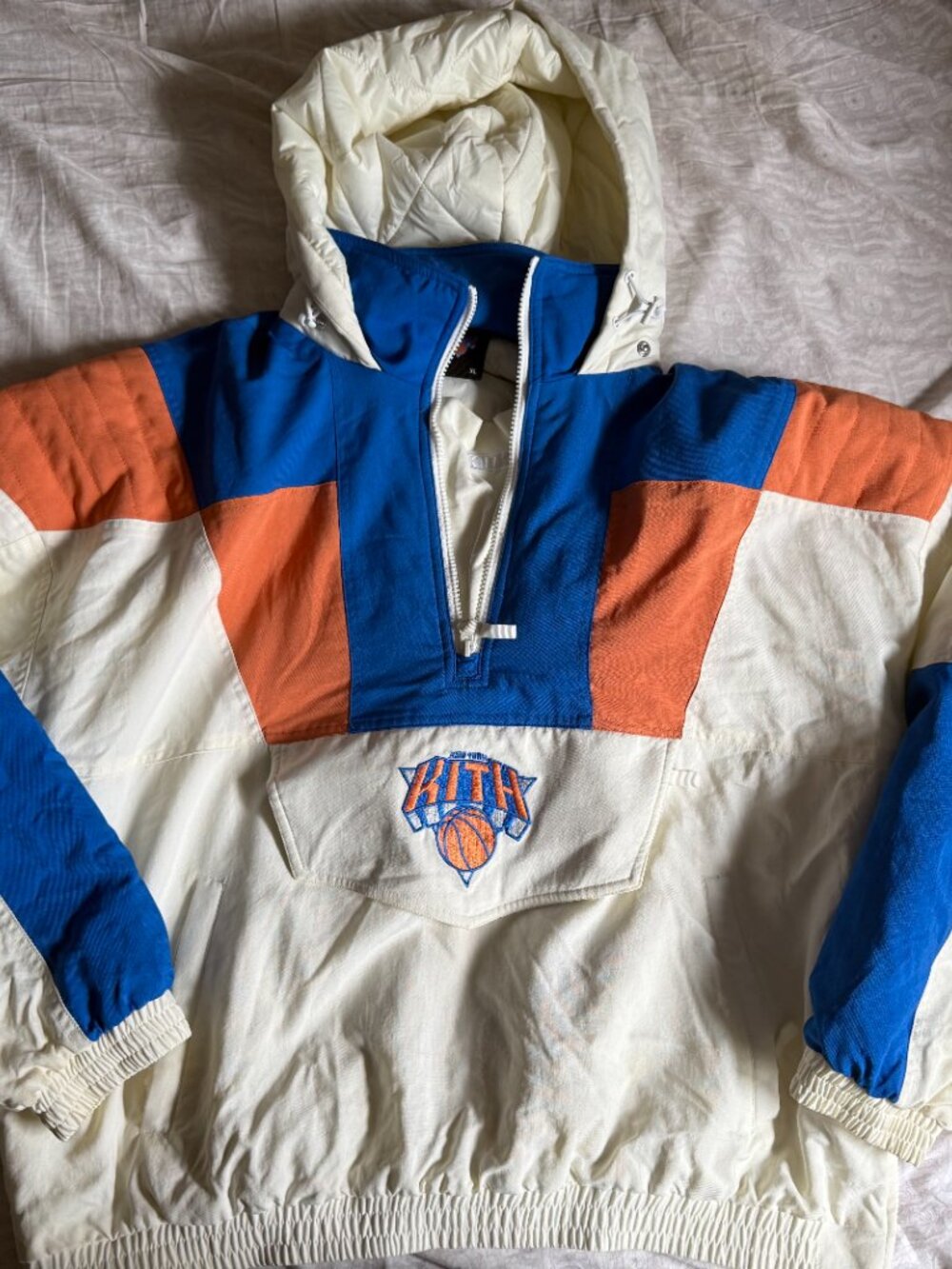 Kith x New York Knicks Quarter Zip Anorak XL